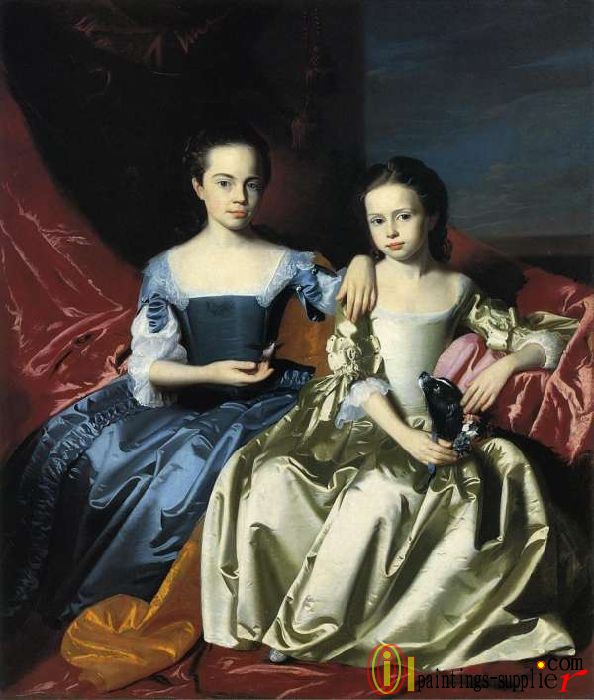 Mary and Elizabeth Royall,1758.