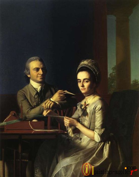 Mr. and Mrs Thomas Mifflin (Sarah Morris),1773