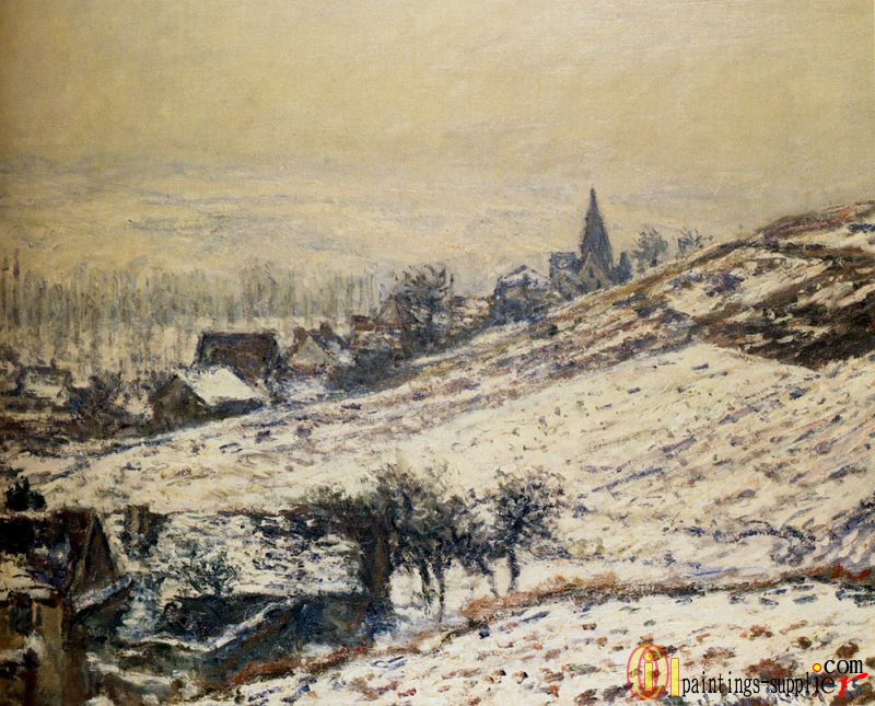 Winter At Giverny 1885