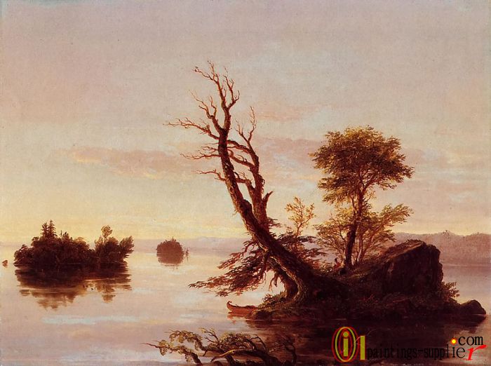 American Lake Scene,1844