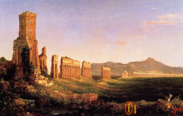 Aqueduct near Rome,1832