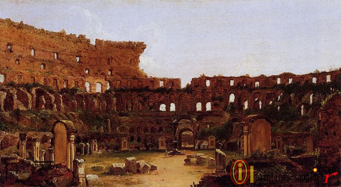 Interior of the Colosseum, Rome,1832