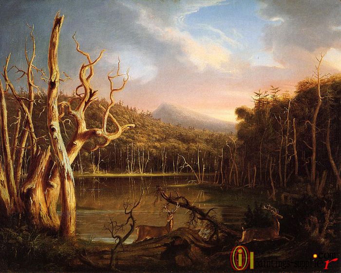 Lake with Dead Trees (Catskill),1825
