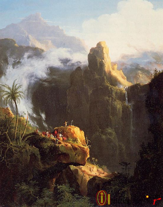Landscape Composition Saint John in the Wilderness,1827
