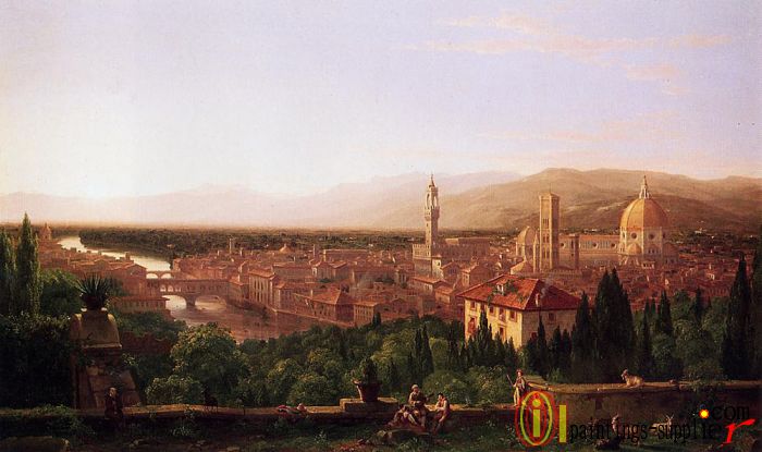 View of Florence from San Miniato,1837