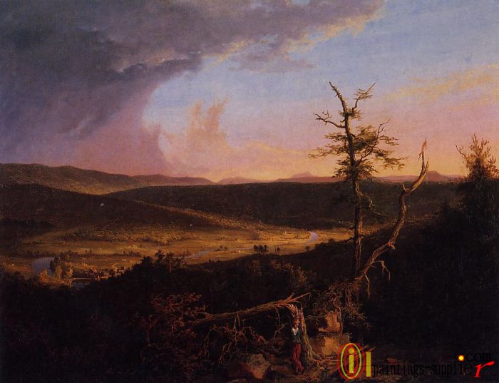 View on the Schoharie,1826-1827
