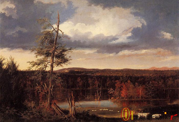 Landscape, the Seat of Mr. Featherstonhaugh in the Distance,1826
