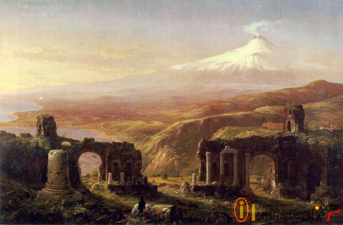 Mount Aetna from Taormina,1844