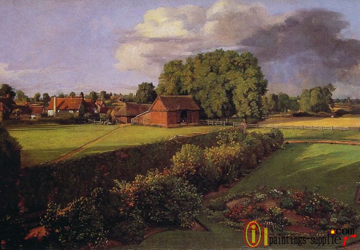 Golding Constable's Flower Garden,1815
