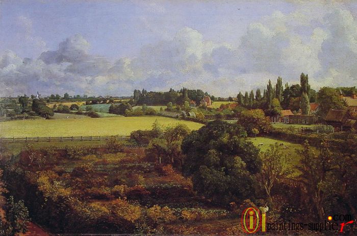 Golding Constable's Kitchen Garden,1815