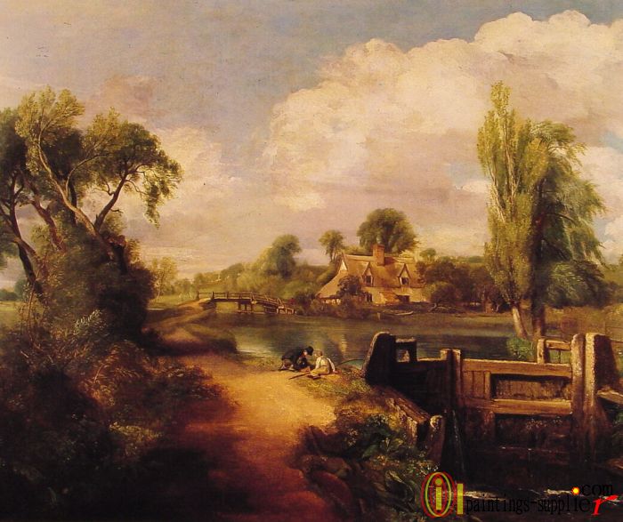 Landscape with Boys Fishing,1813