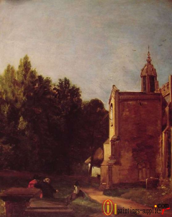 A Church Porch,1810