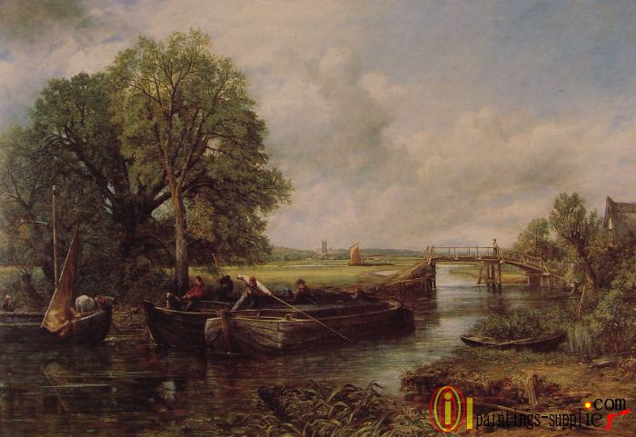 A View on the Stour near Dedham,1822